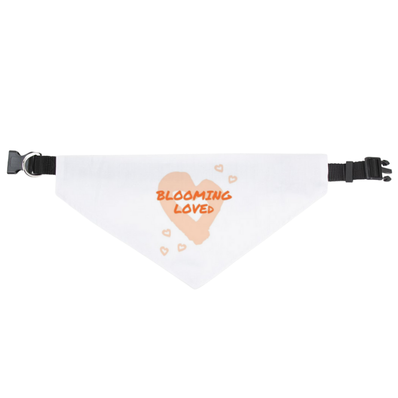 Blooming Loved Dog Bandana